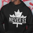 カナダ Never 51 Never 51Sttate カナダ カナダ 国旗 パーカー 面白い贈り物