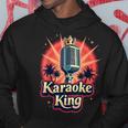 カラオケ愛好家のための面白いカラオケキング パーカー 面白い贈り物