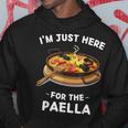 カワイイ キュート パエリア I'm Just Here For The Paella パーカー 面白い贈り物