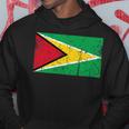 ガイアナ国旗グラフィック メンズ レディース キッズ パーカー 面白い贈り物