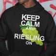 キープ・カームとリースリング・オン・ワイン パーカー 面白い贈り物