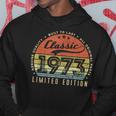 クラシック 1973 限定版 ヴィンテージ 1973年生まれのレトロな誕生日。 パーカー 面白い贈り物