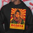 クルドのロジャバ クルディスタン 「勝利 」デザイン パーカー 面白い贈り物