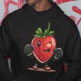 クールなボクシングストロベリーコスチューム。 パーカー 面白い贈り物