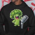 クールブロッコリー ベジタリアン ビーガン ベジタブルフード メンズ レディース パーカー 面白い贈り物