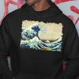 グレートウェーブ 葛飾北斎 名物 ヴィンテージアート おしゃれ パーカー 面白い贈り物