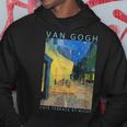 ゴッホ 面白いtシャツ アート 夜のカフェテラス 印象派 絵画 メンズ レディース 面白い 服 美術 油彩画 パーカー 面白い贈り物