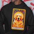 ゴールデンレトリバー 面白いtシャツ 犬 タロット カード メンズ 子供 おもしろ 服 グッズ ネタ わんこ パーカー 面白い贈り物