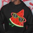 サングラス面白いスイカとスイカの夏のメロン パーカー 面白い贈り物
