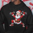サンタ ウエイトリフティング ジム トレーニング クリスマス フィットネス パーカー 面白い贈り物