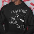 シャチが好きなだけなんだシャチ パーカー 面白い贈り物