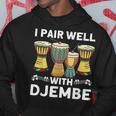 ジャンベ・マンディンカと相性がいいアフリカンミュージックジャンベ パーカー 面白い贈り物