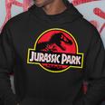 ジュラシックパークのロゴ 公式ライセンス商品。 パーカー 面白い贈り物