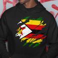 ジンバブエの旗ジンバブエ パーカー 面白い贈り物