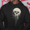 スカルアート グラフィックデザイン アンティーク調スタイル ハロウィンコスチューム パーカー 面白い贈り物