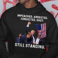 スティル・スタンディング・トランプ 2024 暗殺未遂 パーカー 面白い贈り物
