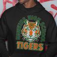 ストレンジャー・シングス ホーキンス・ハイ・タイガース 凝視ファン記念品 パーカー 面白い贈り物