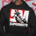 スーパーモトスーパーモタードエンデューロモトクロス パーカー 面白い贈り物