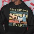 セキセイダッド 鳥好き 父 動物愛好家 鳥の男 パーカー 面白い贈り物