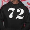 セブンティツー ナンバー 72 ナンバー パーカー 面白い贈り物