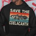 セーブ・ザ・シーラカンス。 パーカー 面白い贈り物
