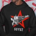 ソジュス・ロケット 宇宙ソビエト連邦 ロシア共産主義 パーカー 面白い贈り物