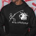 タコ釣りタコクラーケンケンケファロポッド ファニータコ パーカー 面白い贈り物