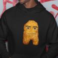 チキンナゲットマンフェイスカウボーイミーム パーカー 面白い贈り物