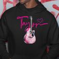テイラーのファーストネーム 私はテイラーガールが大好きです かわいいギター パーカー 面白い贈り物