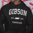 テネシー州ギブソン ビンテージ アスレチック スポーツデザイン パーカー 面白い贈り物
