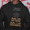 デヴィッド・ボウイ 聞いていなかった ボウイのことを考えていた パーカー 面白い贈り物
