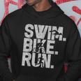 トライアスロン 水泳 バイク ラン トライアスロン パーカー 面白い贈り物