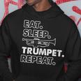 トランペッターのための面白いトランペット格言モチーフ パーカー 面白い贈り物