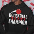 ドッジボール選手権 ドッジボール選手 I ドッジボール パーカー 面白い贈り物
