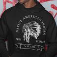 ナバホ族ネイティブアメリカン インディアンプライド リスペクトダーク パーカー 面白い贈り物