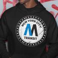 ニューヨークシティ トランジット 地下鉄 列車 レトロ Nyc 地下鉄 パーカー 面白い贈り物