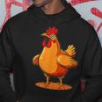 ニワトリとオンドリの胸のコスチューム パーカー 面白い贈り物