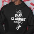 バスクラリネット奏者のためのクラリネットユーモア 面白いバスクラリネット Bass Clarinet パーカー 面白い贈り物