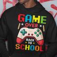 バック・トゥ・スクール-ゲームオーバーバック・トゥ・スクール パーカー 面白い贈り物