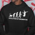バドミントンの進化 パーカー 面白い贈り物