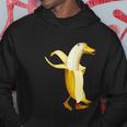バナナアヒル。おかしいから人形の動物 パーカー 面白い贈り物