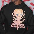 バレリーナカプチーナ イタリアンブレインロットミーム パーカー 面白い贈り物