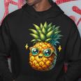パイナップル柄 フルーツタリアン トロピカルパイナップル フルーツファン パーカー 面白い贈り物