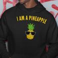 パインアップル おもしろ フルーツ ファンキー パイナップル アロハ ビーチ ハワイアン サングラス パーカー 面白い贈り物