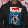 パウス おもしろ猫 パロディ 猫 恋人 ギフト 子猫 サメ ネズミ 鳴き声 パーカー 面白い贈り物