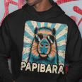 パピバラ おもしろカピバラ 最高のお父さん 父の日 カピバラ パーカー 面白い贈り物