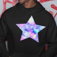 パープル ピンク ブルー プリティ スター パーカー 面白い贈り物