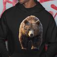 ヒグマ グリズリー ベア ブラザーズ フォレスト ワイルド ヒグマ パーカー 面白い贈り物