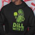 ピクルス ピックルボール キュウリ ベジタリアン ディル With It メンズ レディース パーカー 面白い贈り物