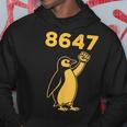 フィストペンギン-ウィースタンドウィズペンギン-ファニー8647 パーカー 面白い贈り物